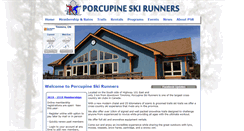 Desktop Screenshot of porcupineskirunners.com